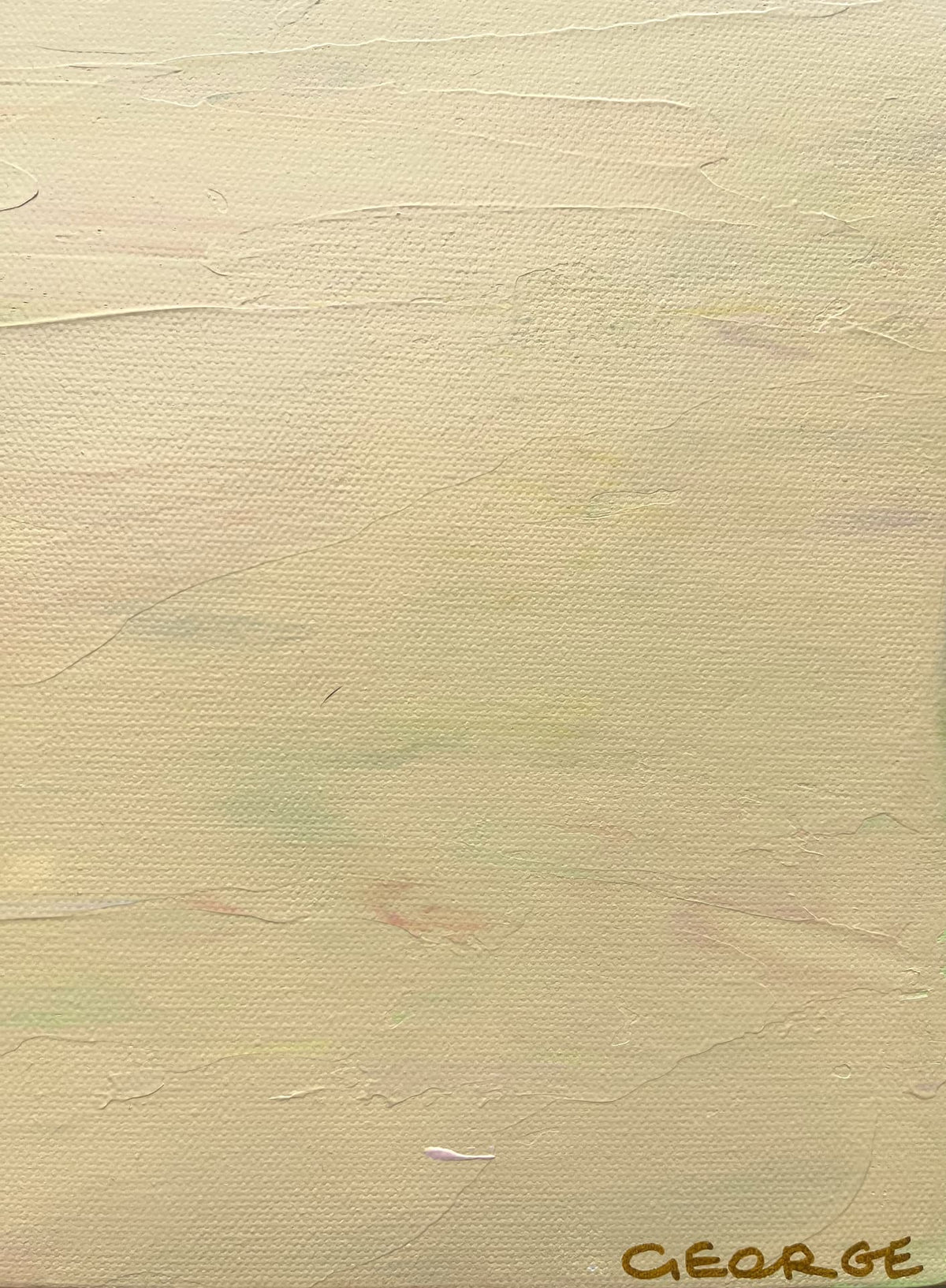 Charlotte George signature on Confetti Dawn V